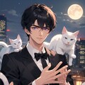 猫と黒髪短髪男性★（12枚） 10枚目