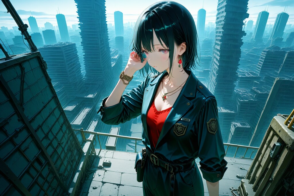 一夜明けた早朝