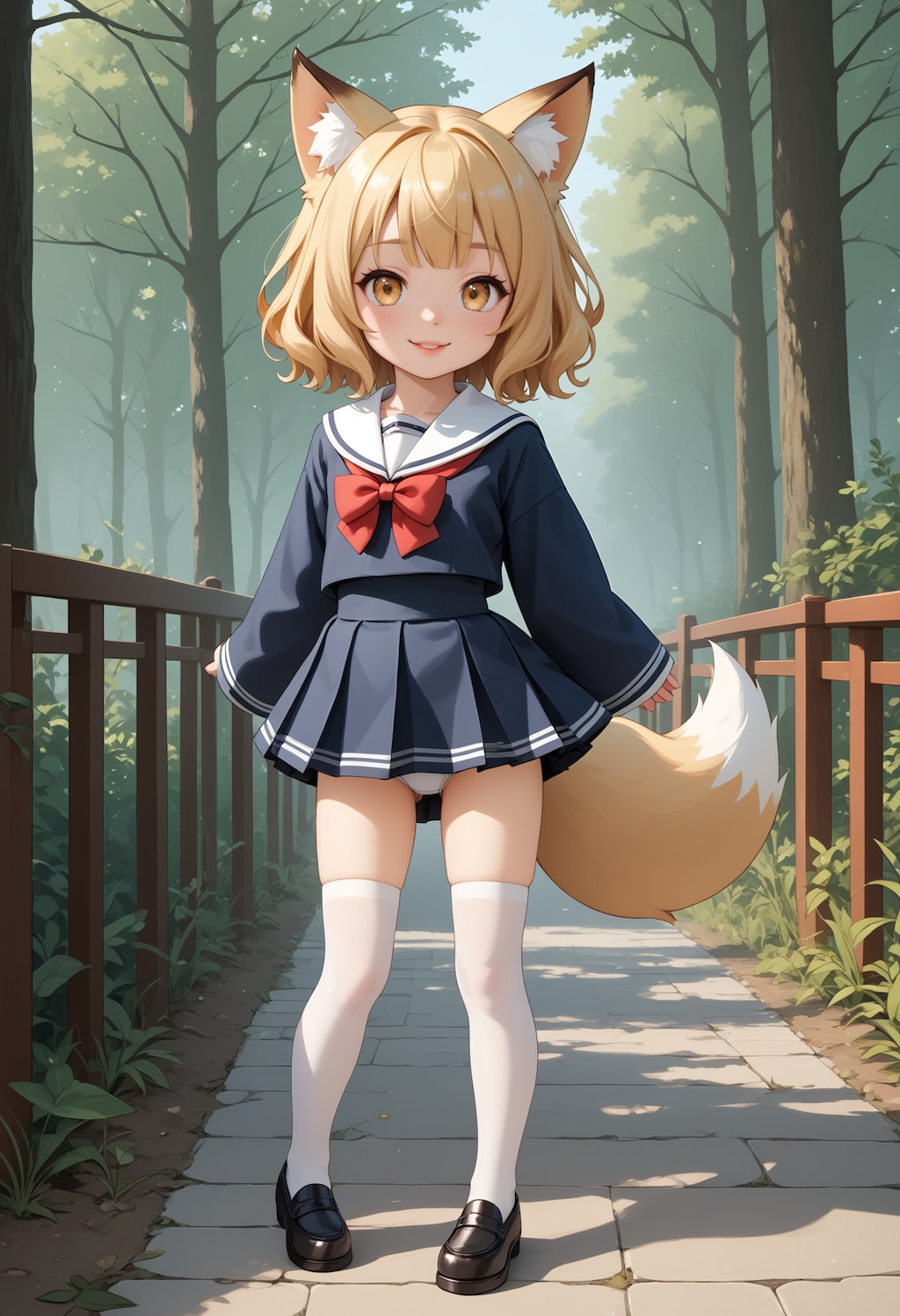 我が家の「のじゃロリ狐様」『なんの捻りもないの～』(=^..^=)