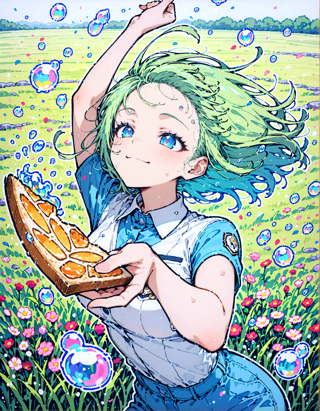 今日はシャボン（せっけん）の香りの日。高級食パン文化の日。芝の日　その５