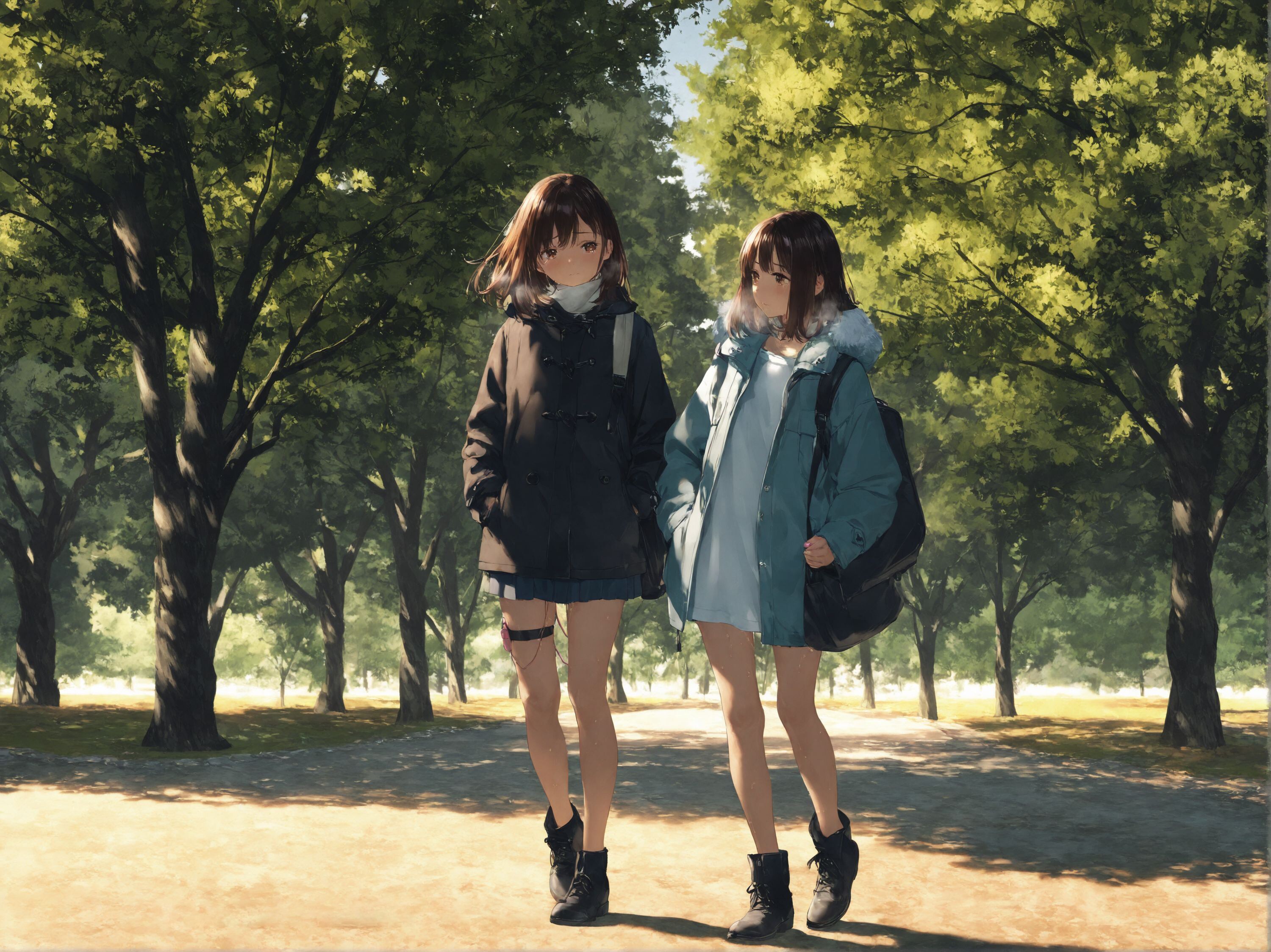 人には言えないプレイ中の二人