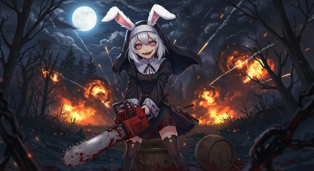 弾兎のイナバ『ルールダイジダヨォォォ』【ニャンノ世界】