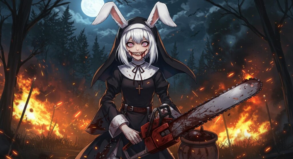 弾兎のイナバ『ルールダイジダヨォォォ』【ニャンノ世界】