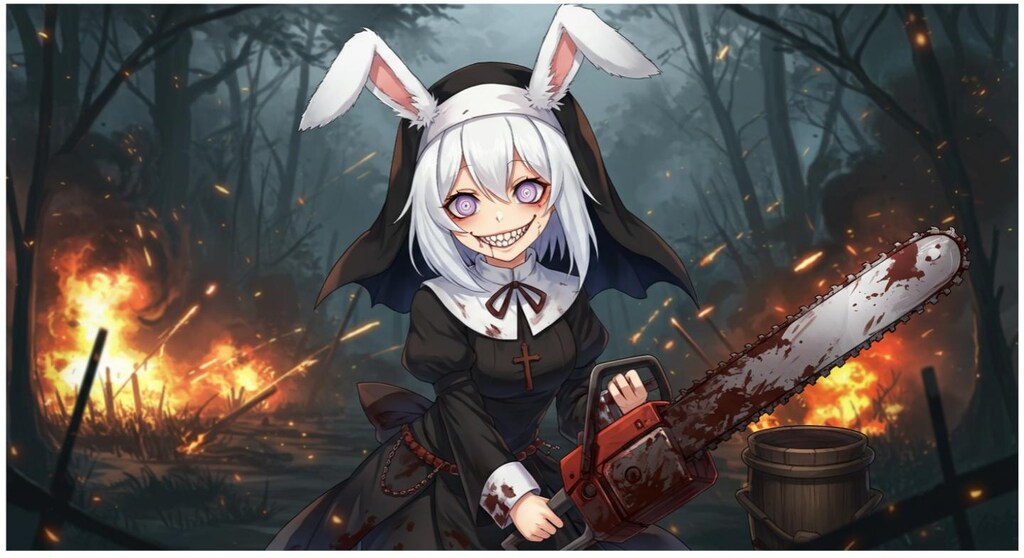 弾兎のイナバ『ルールダイジダヨォォォ』【ニャンノ世界】