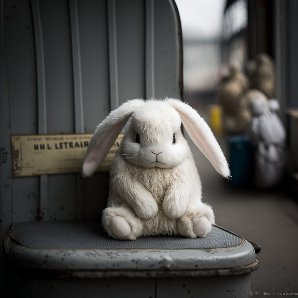 ふわふわうさぎ