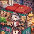 魔女のたこ焼き屋さん 3枚目