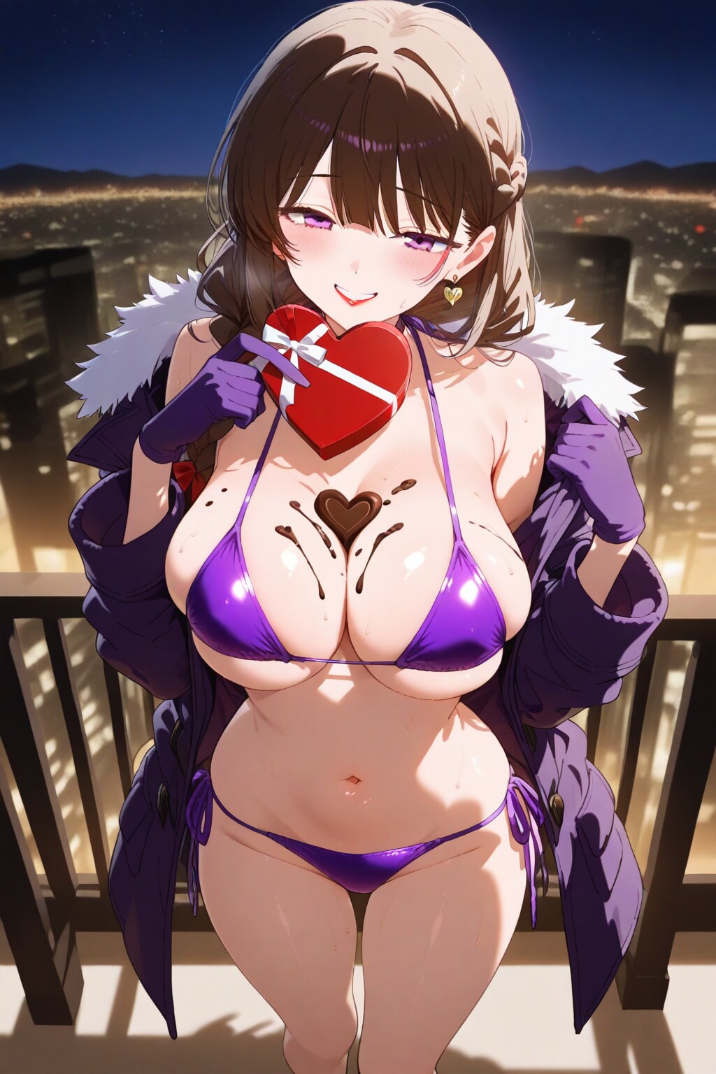 甘いバレンタインの夜