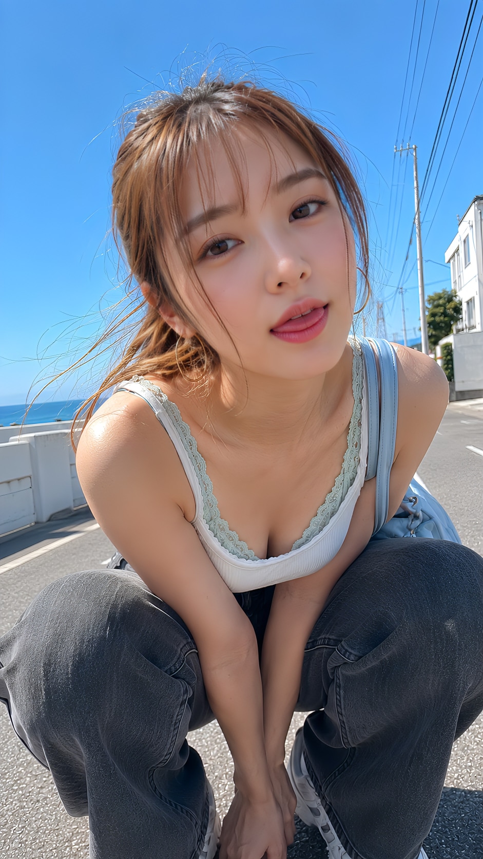 上から覗くの、ずるい…