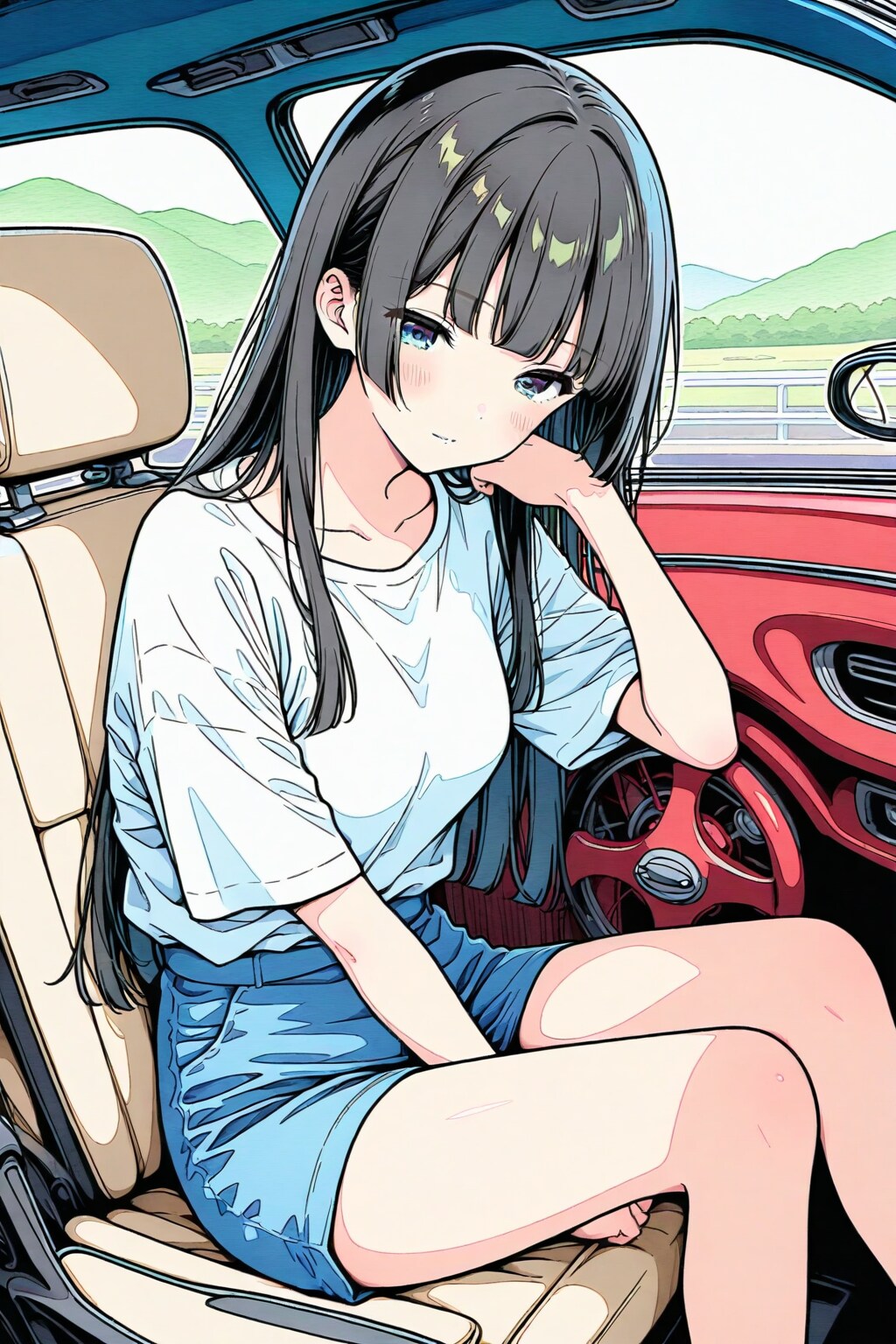 ドライブ | の人気AIイラスト・グラビア