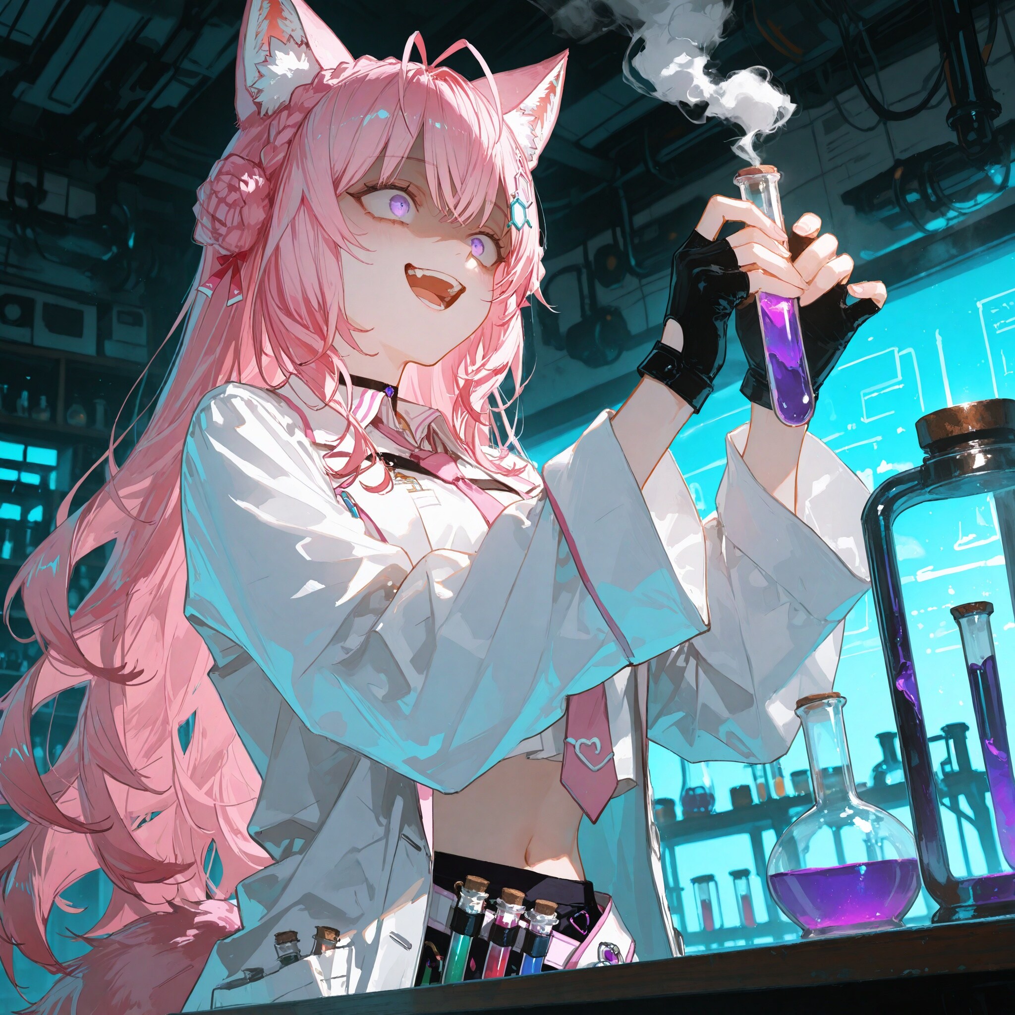 「できた、世界征服の薬」
