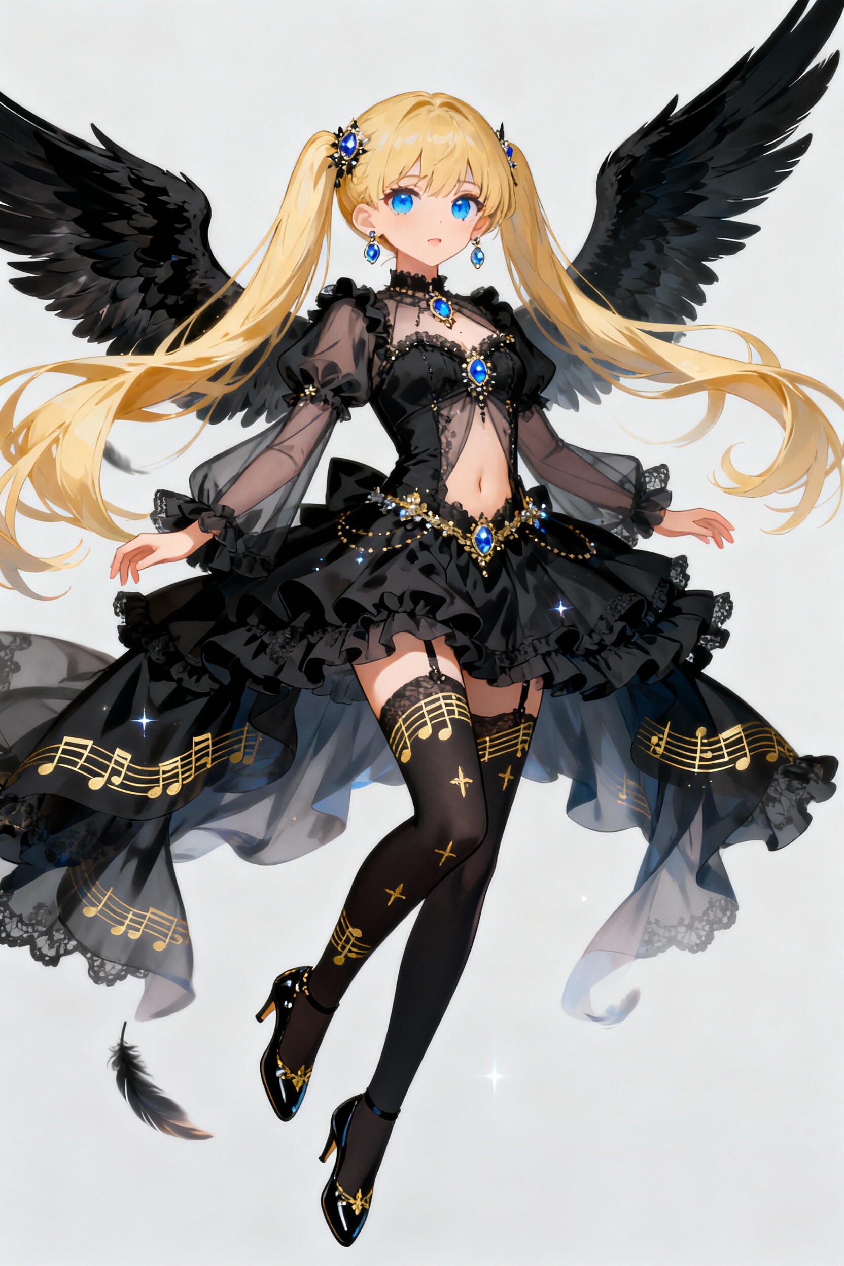 堕天使の降臨 | の人気AIイラスト・グラビア