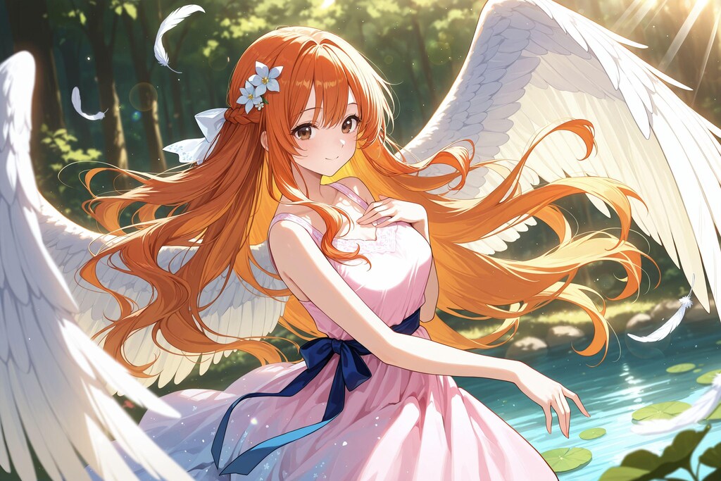 天使さん頑張ります