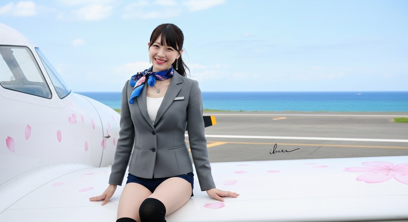機長には内緒ですよ