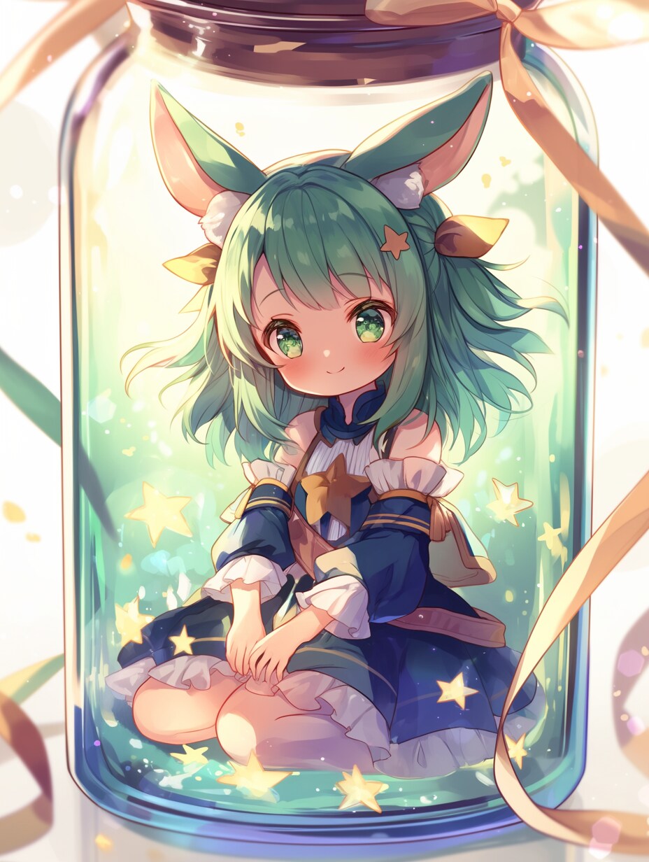 「瓶詰の少女」碧88
