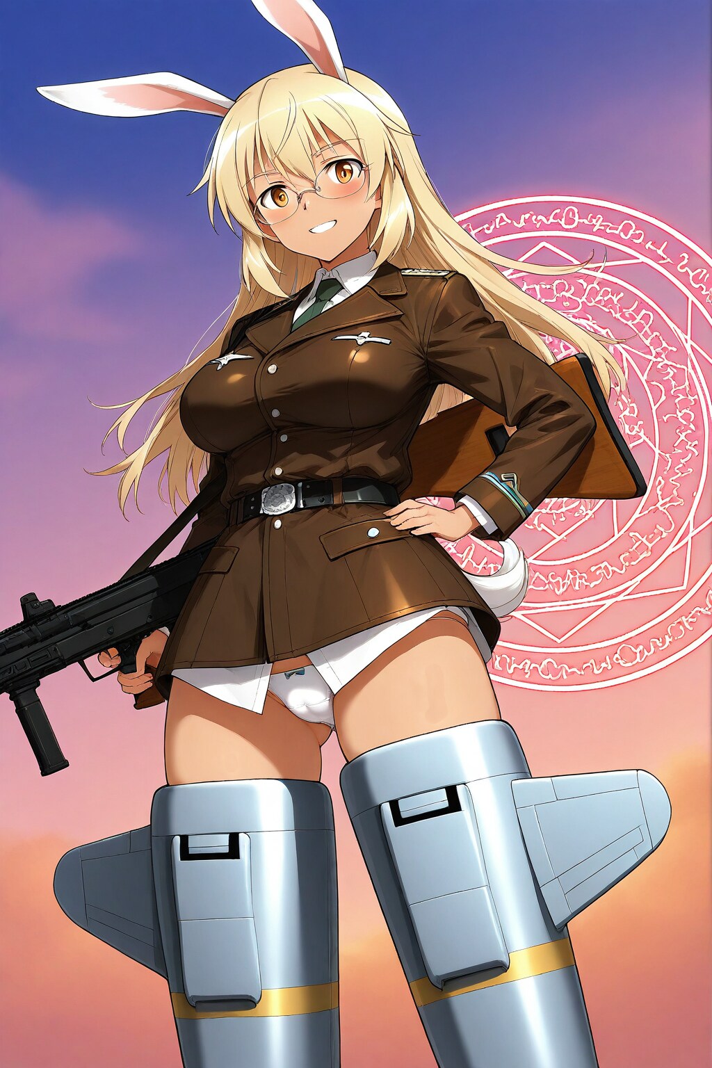 アタシのスピードについてこれるか！ミズリ！２　　第５１０統合戦闘航空隊⭐ストライカー ウィッチ⭐　　　 🐯 瑞莉・S・トルーマン 🐯 ４２