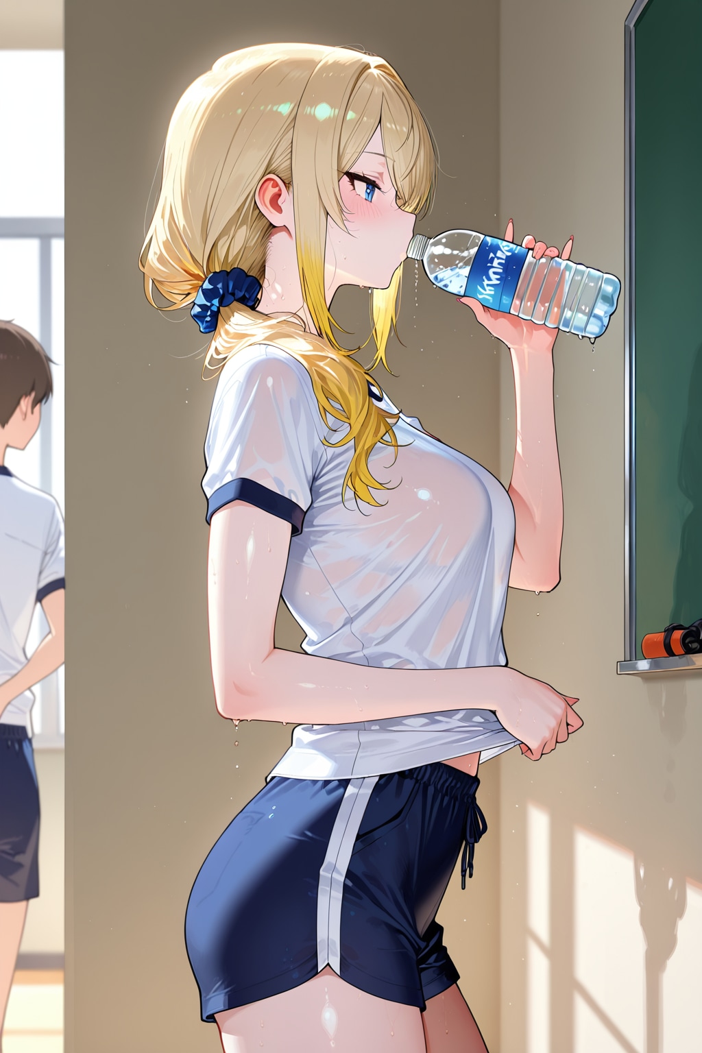 水分補給はしっかりと