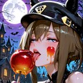 ハロウィンにはキャラメルアップル④ 3枚目