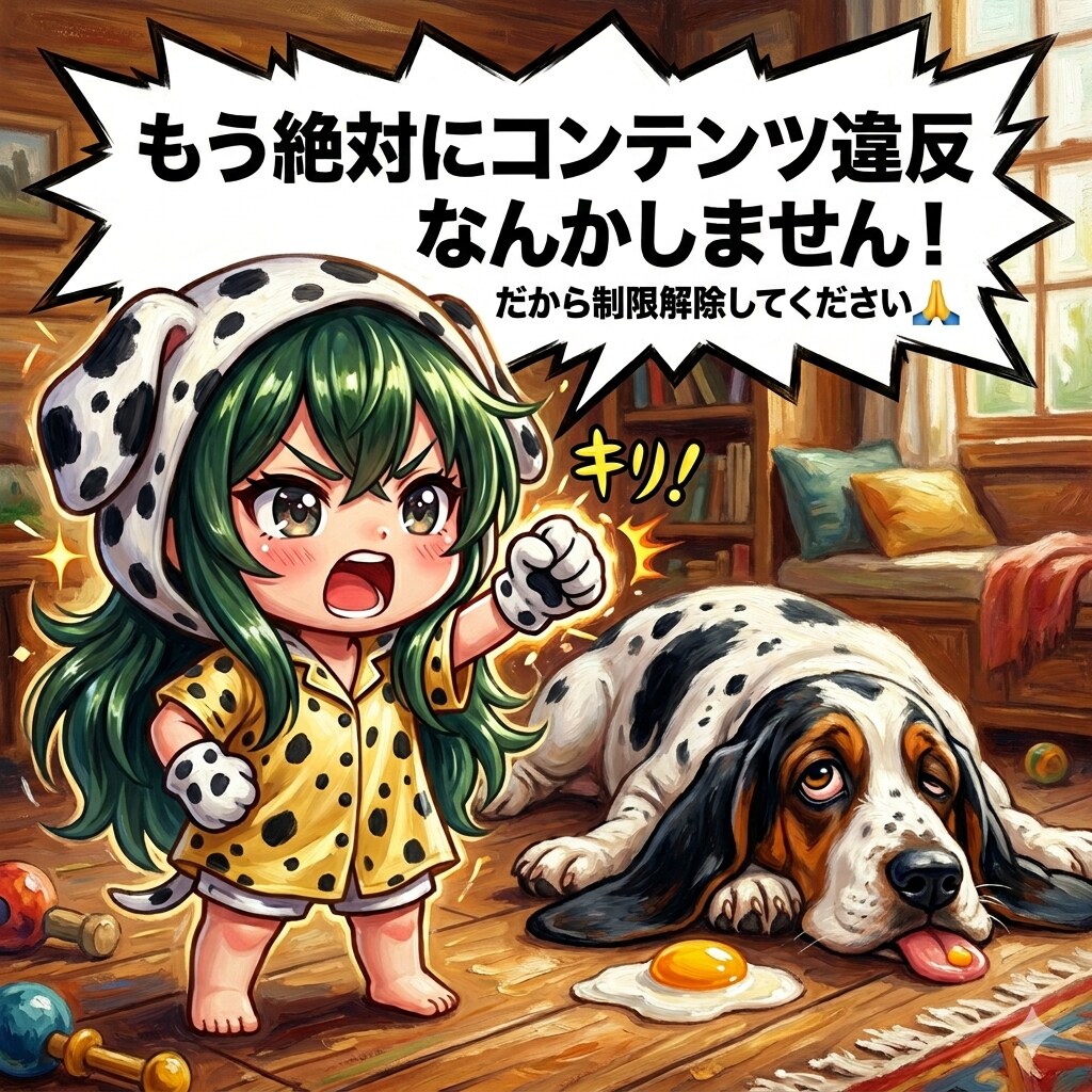 もう絶対にコンテンツ違反なんかしません！ | の人気AIイラスト・グラビア