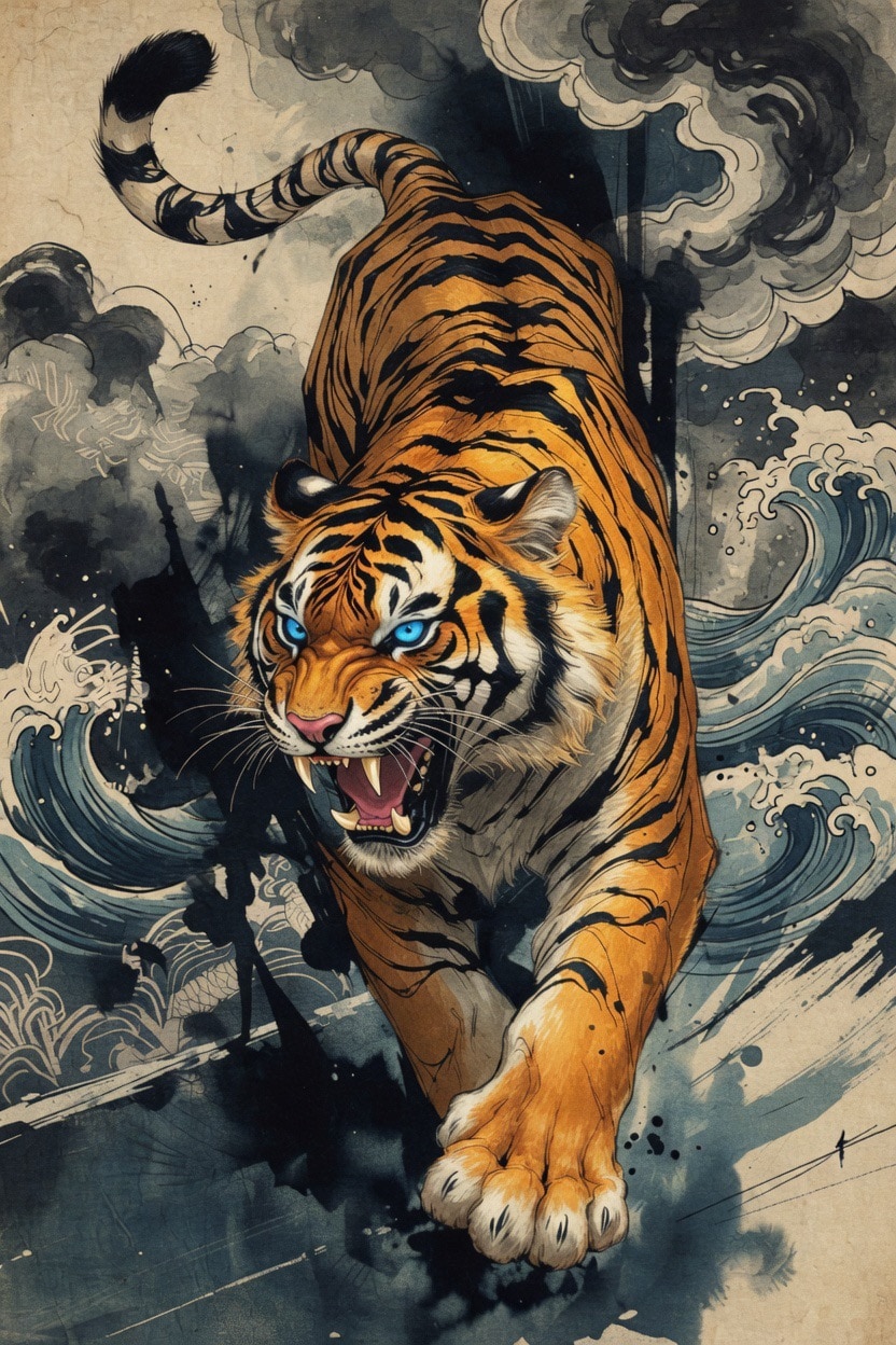 浮世絵 | の人気AIイラスト・グラビア