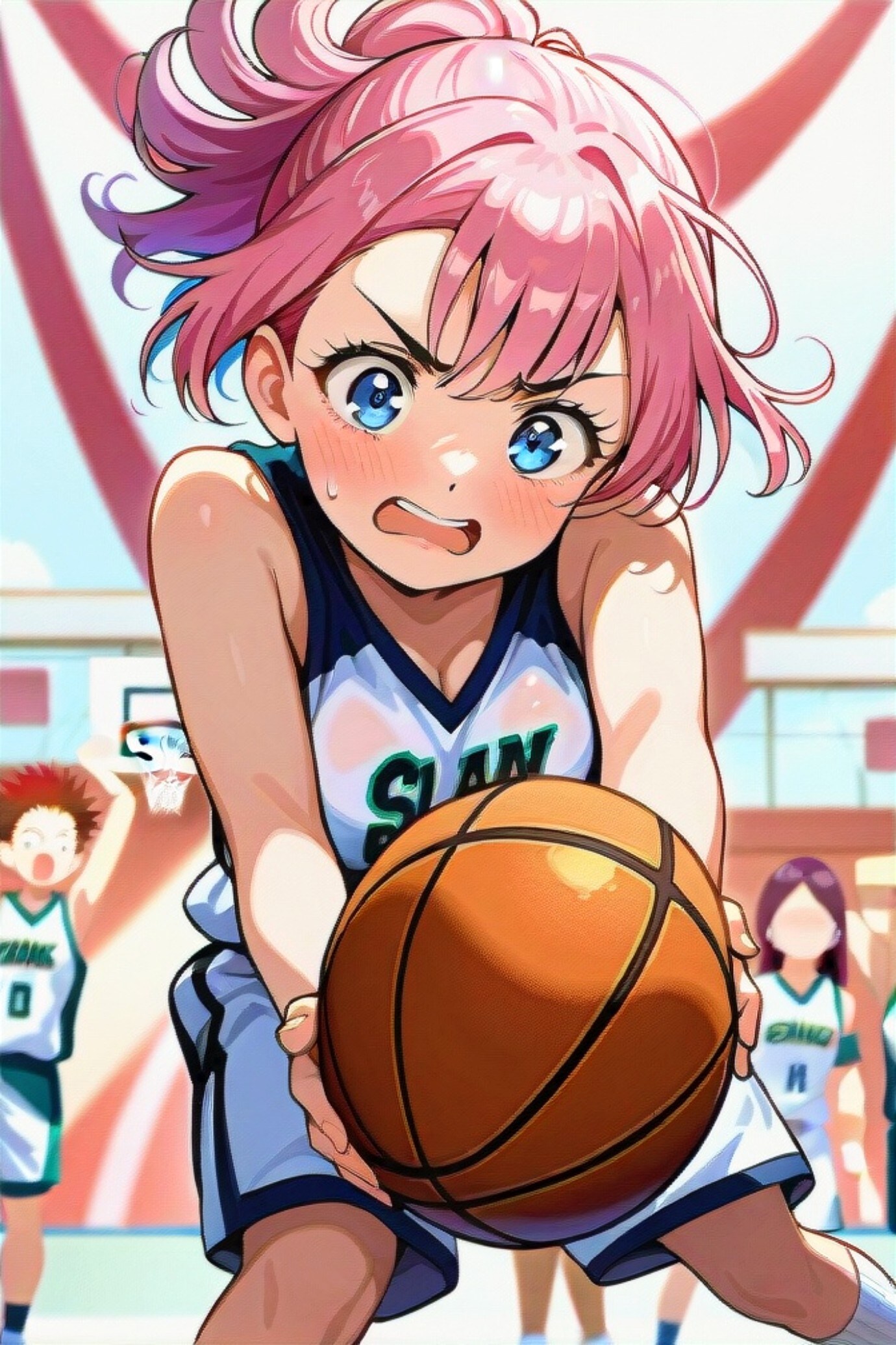 バスケ娘ちゃん | の人気AIイラスト・グラビア