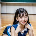 体育館女子集 11枚目