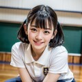 体育館女子集 12枚目