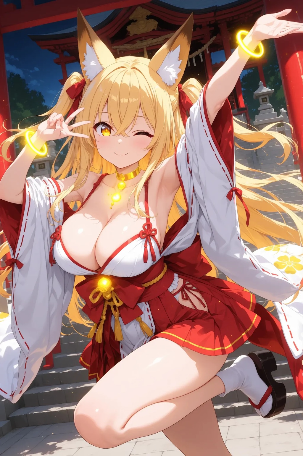 美少女ミラ巫女💓