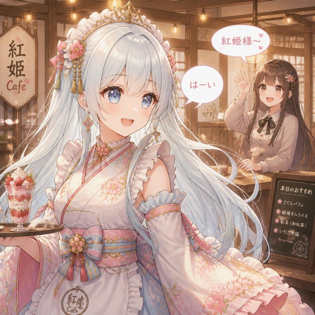 姫喫茶の姫たち