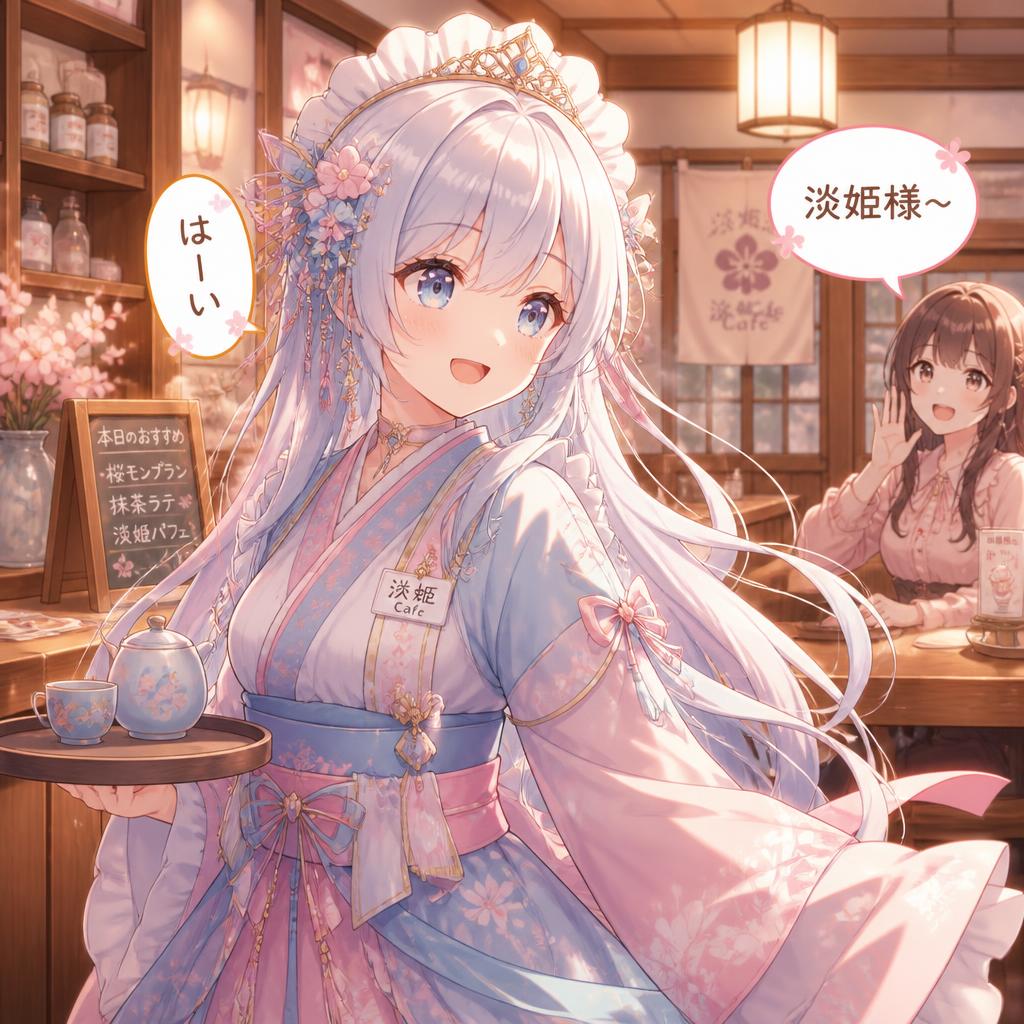 姫喫茶の姫たち