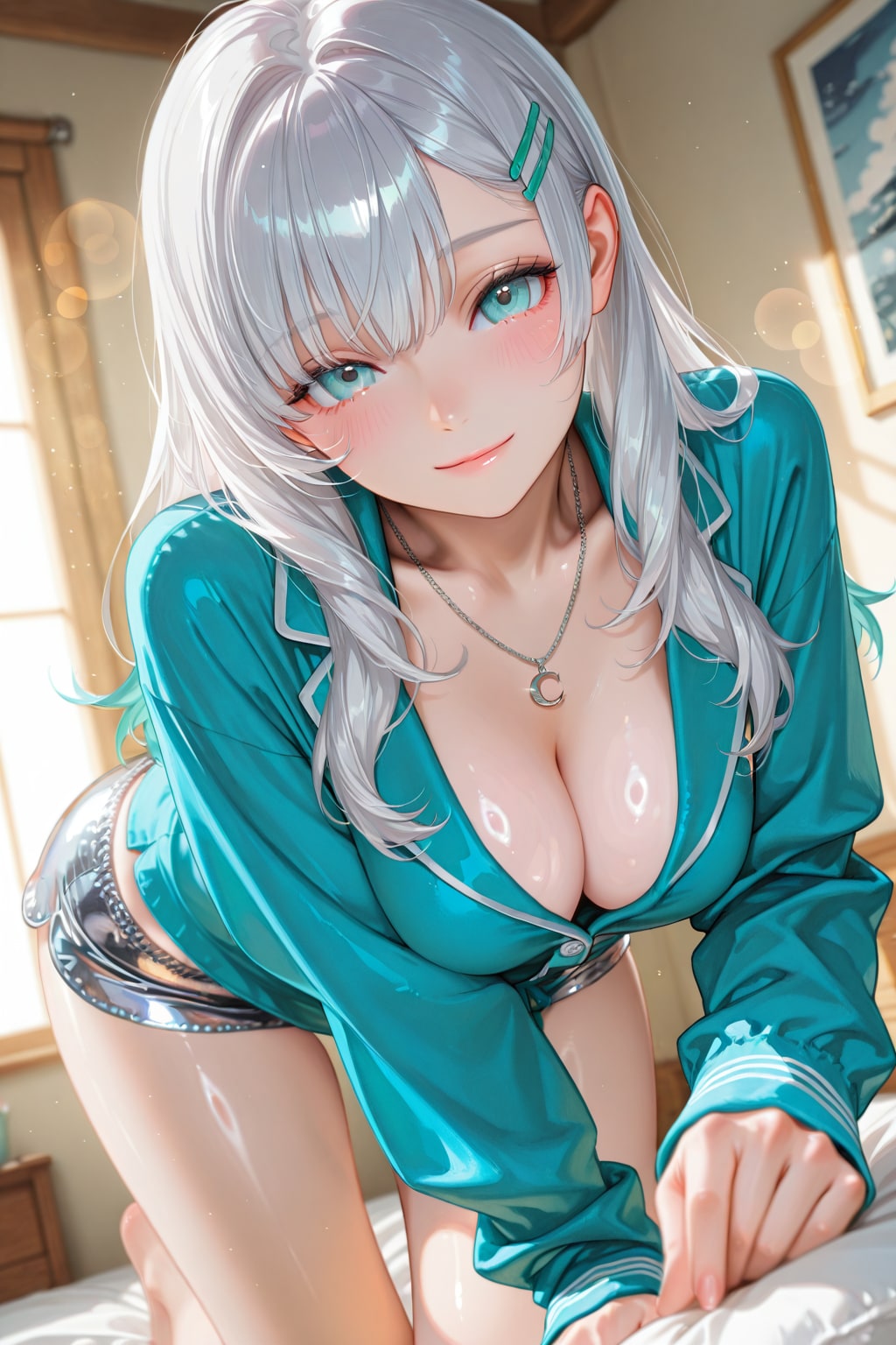 おはよう❤️お兄ちゃん❤️早く起きないと遅れちゃうよ❤️