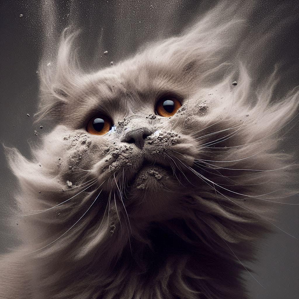 ゲンキ力爆弾と猫