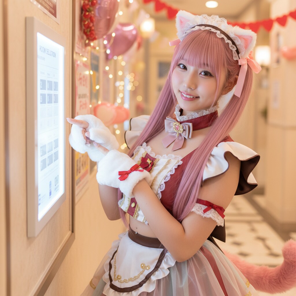 ももツイにゃん。2月14日 #バレンタインデー。バレンタインメイド。