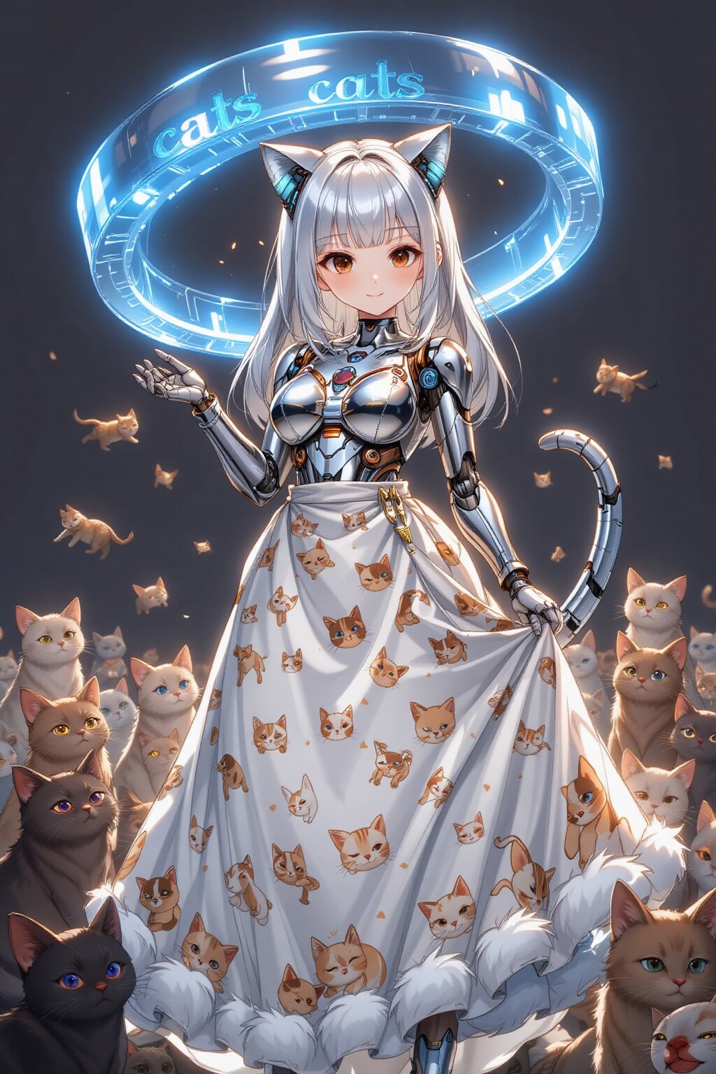 猫の日のメカ子