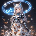 猫の日のメカ子 2枚目