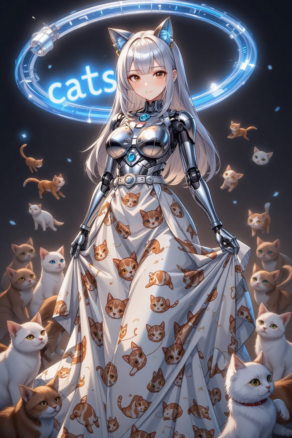 猫の日のメカ子