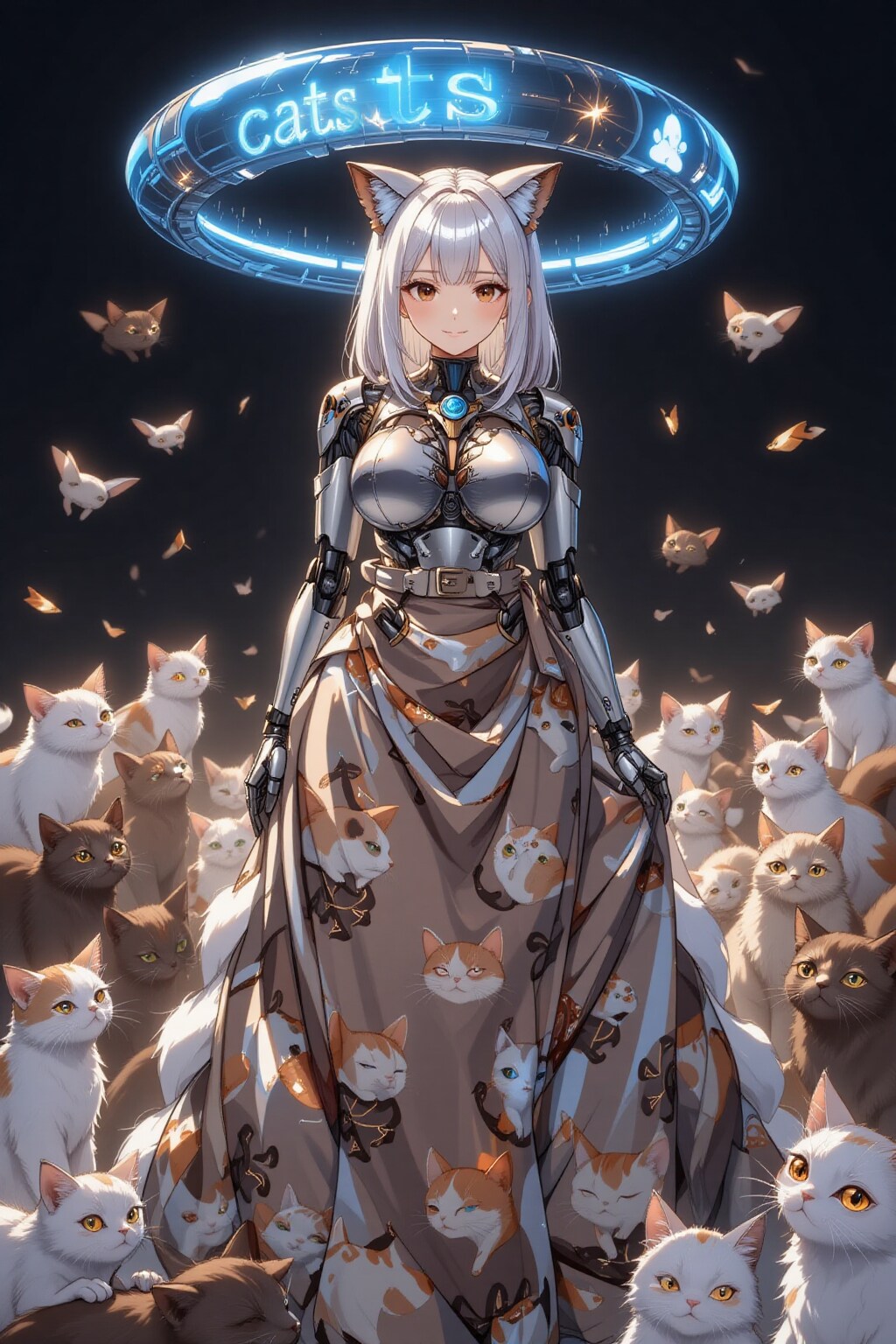 猫の日のメカ子