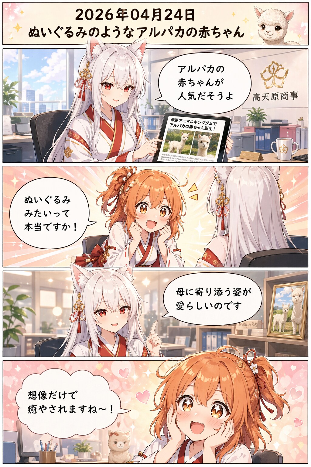 毎日漫画　10時のほっこりニュース