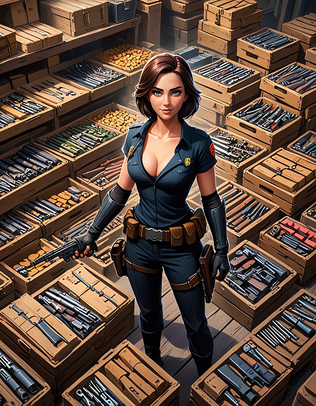 海外アニメ映画風の武器商人