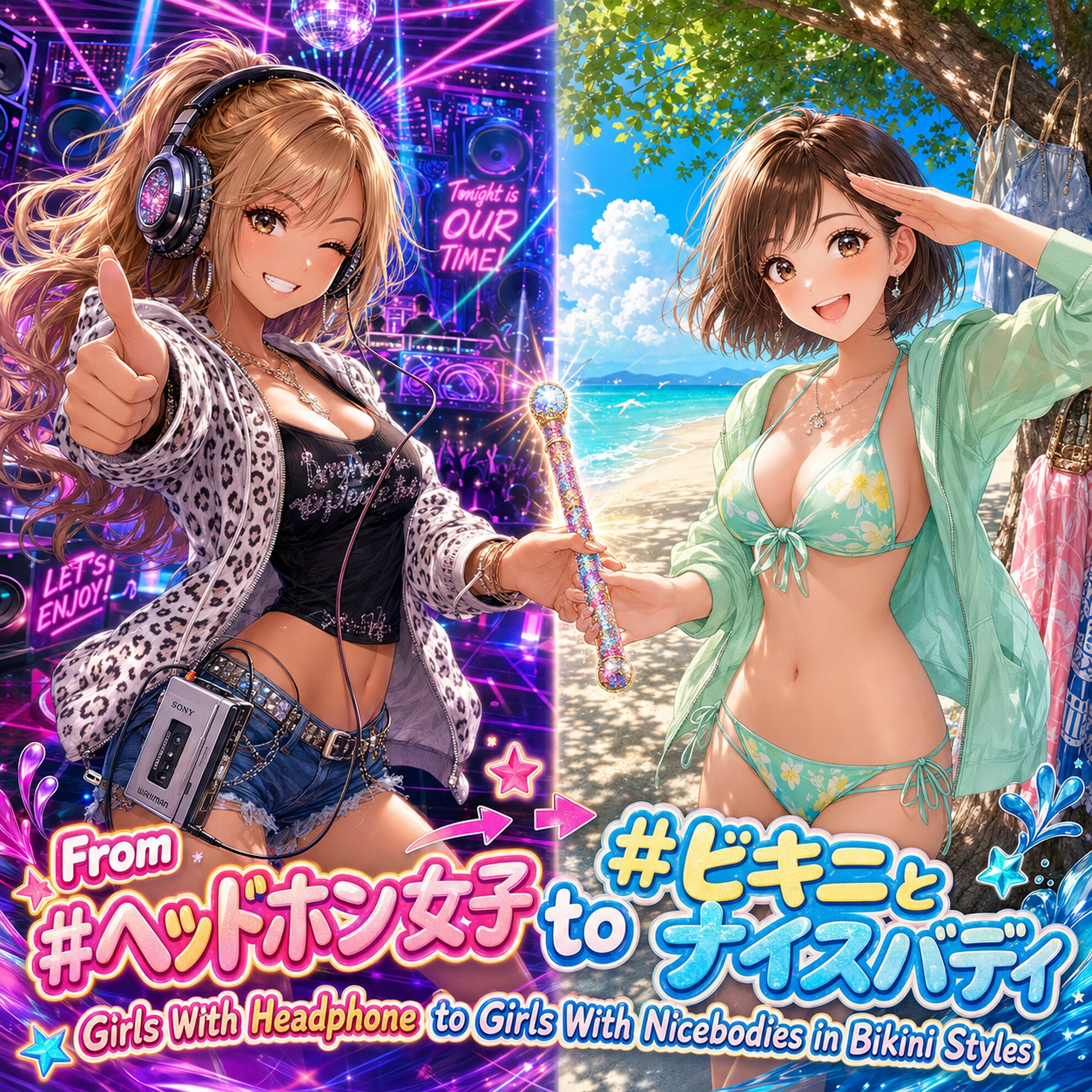 【ヘッドホン女子🎧】御礼・ヘッドホン女子🎧への投稿、作品閲覧ありがとうございました