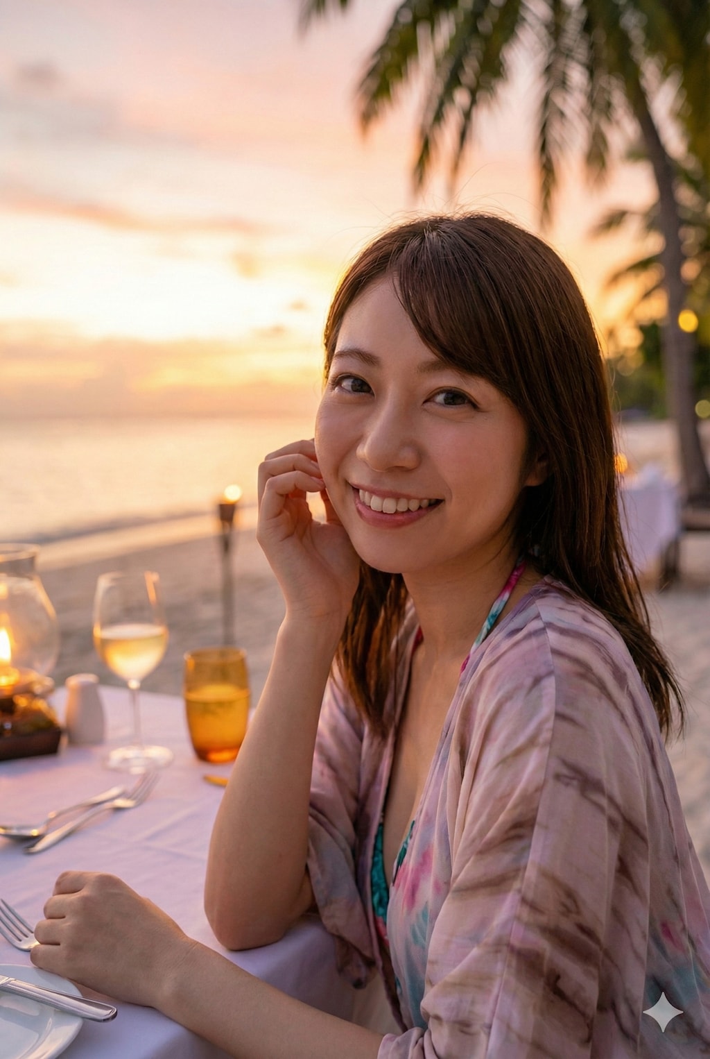 笑顔弾ける！彼女と過ごす南国リゾート休暇🌴