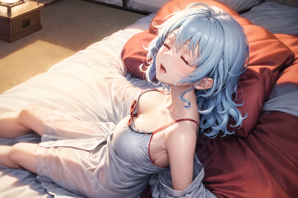 着物女子ちゃんの日常シリーズ（起床）