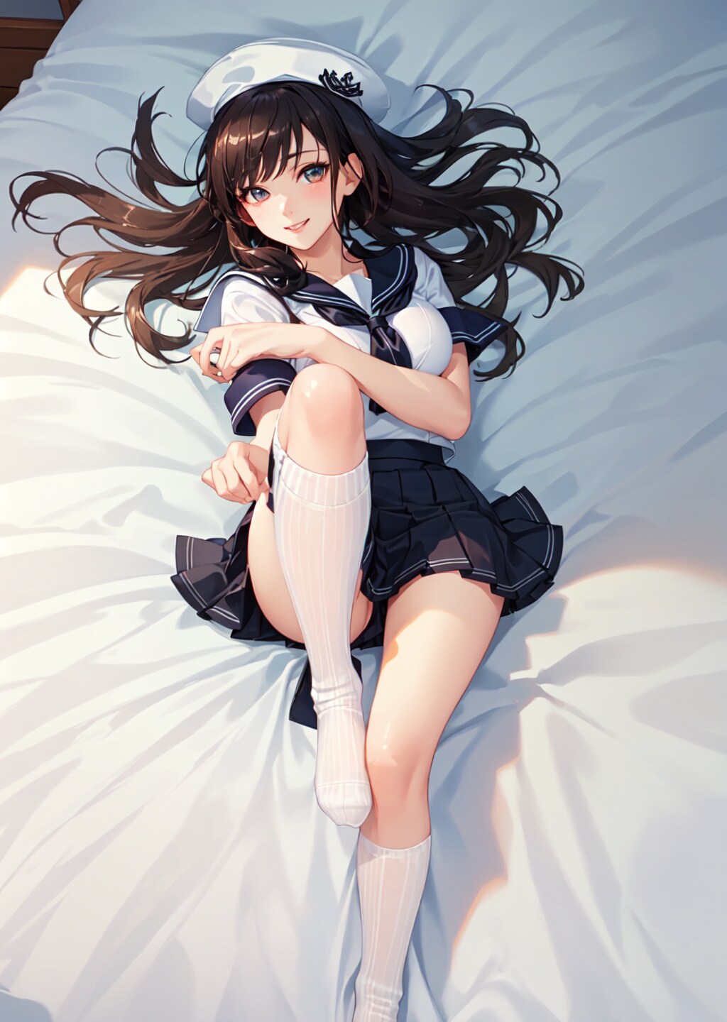 「ふふ、どこ見てるんですか？」