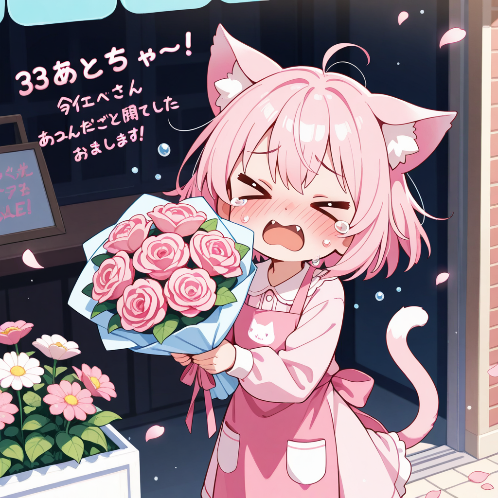 またメイに負けたにゃーん💦