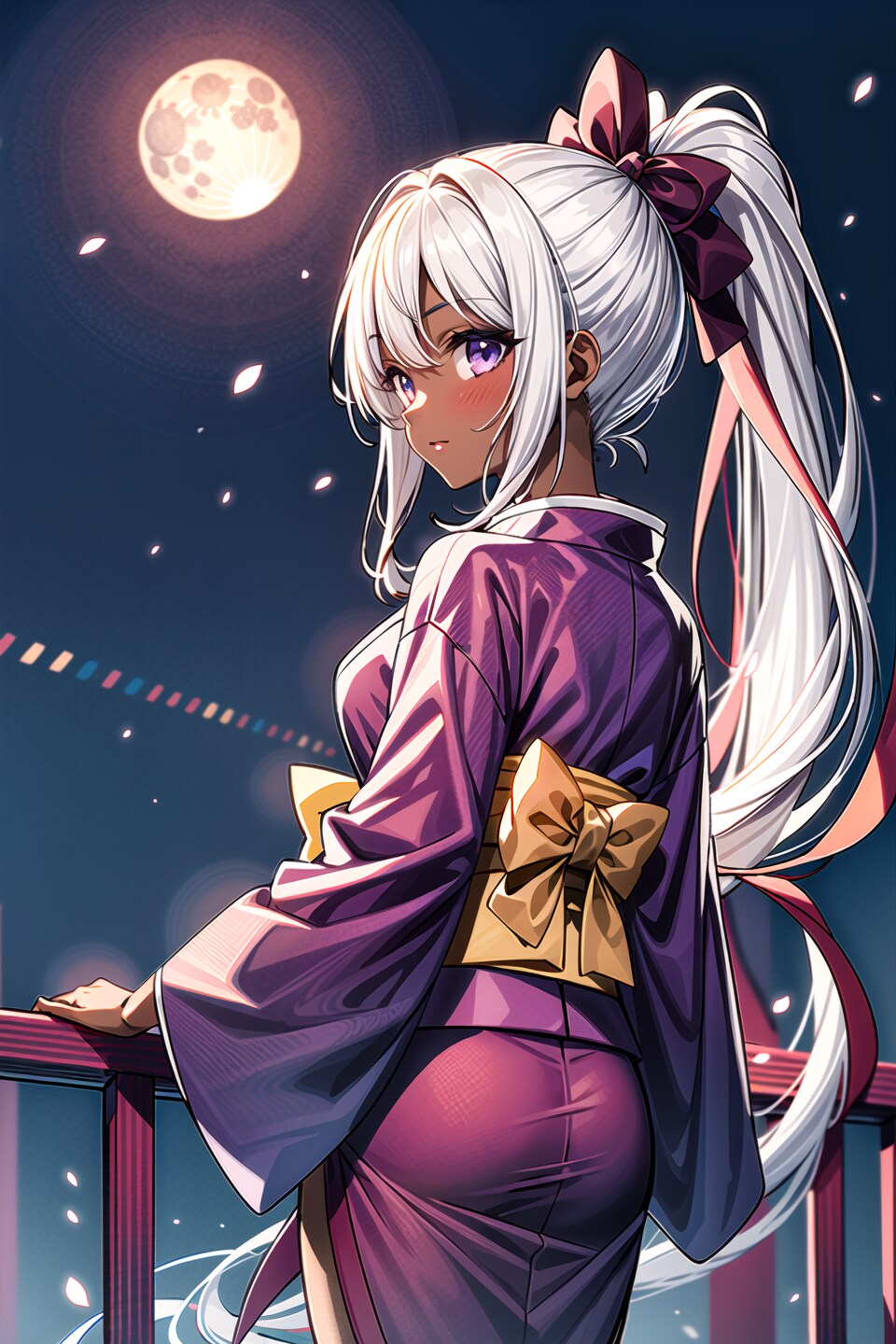 上司ちゃん・月見＆見返り美人