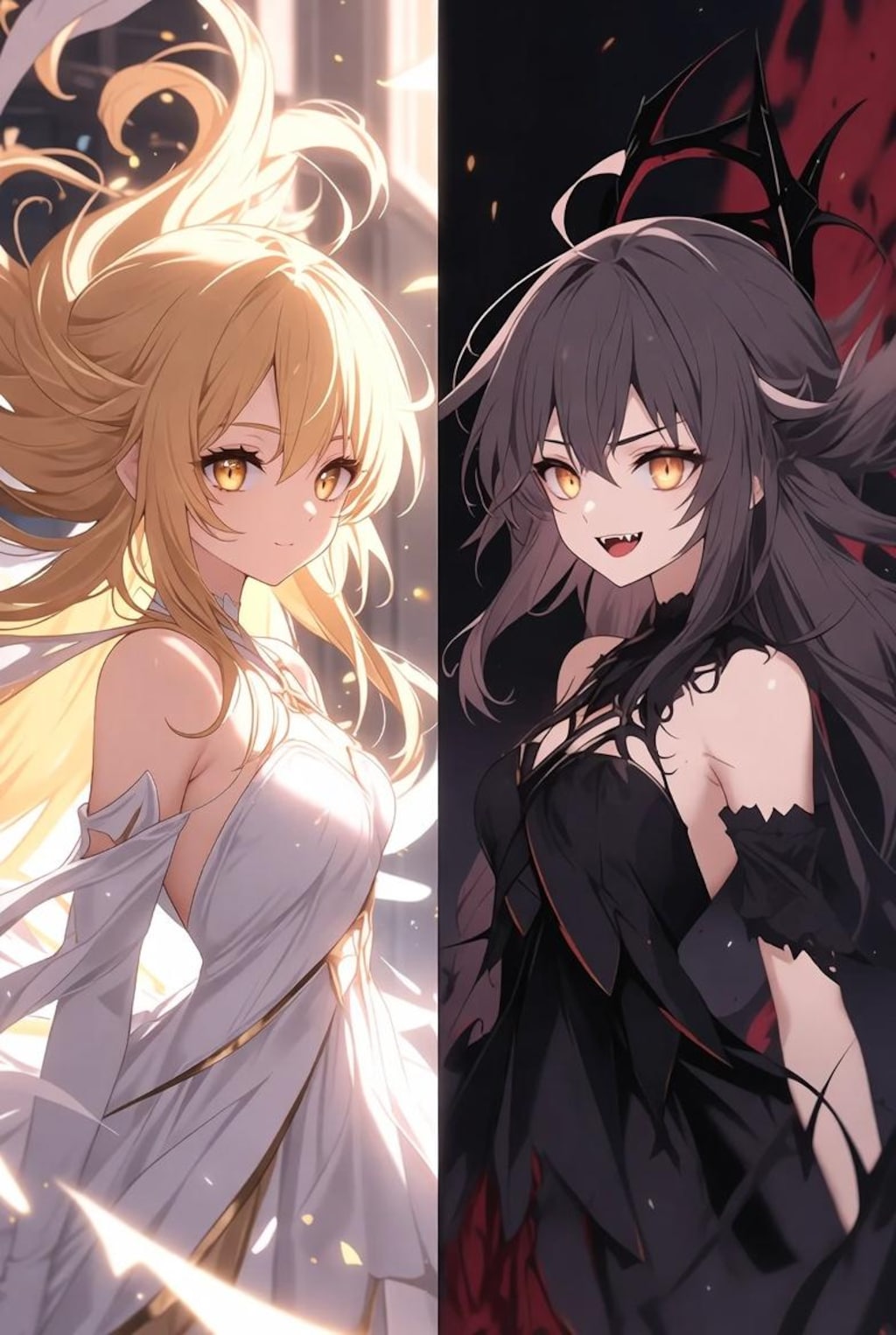 闇堕ちヒロイン