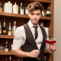 バーテンダーの男の子1 2枚目