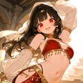 砂漠の街の踊り子少女 6枚目