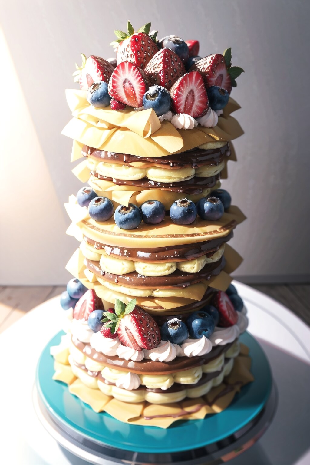 ケーキタワー | の人気AIイラスト・グラビア