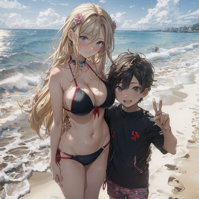 ドヤ顔エロガキ