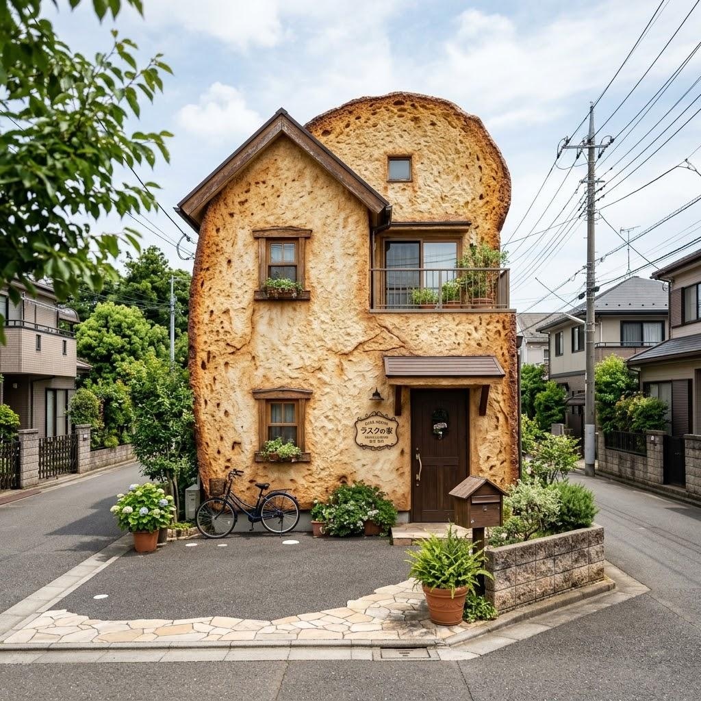 ラスクっぽい家